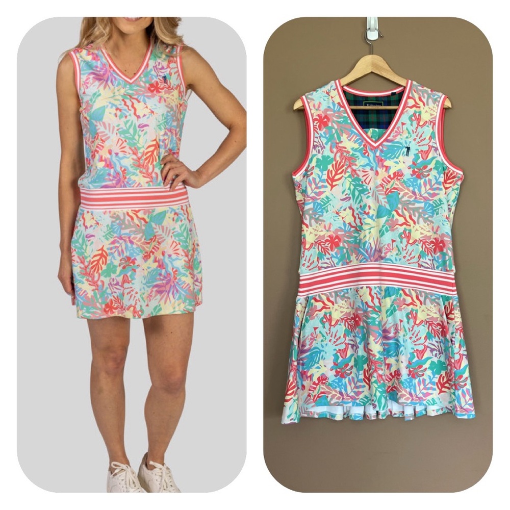 {William Murray} Murraytisse Classic Lacey Sleeveless Dress - Womens Large